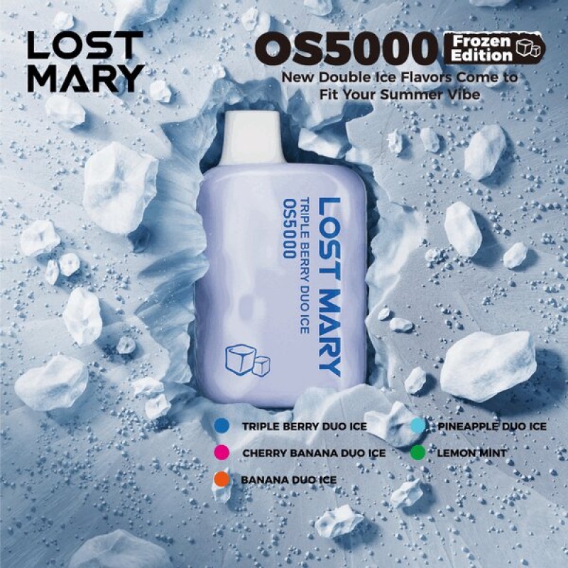 Lost Mary OS5000 Disposable 5% FROZEN EDITION , Ebdesign , E B Design ...